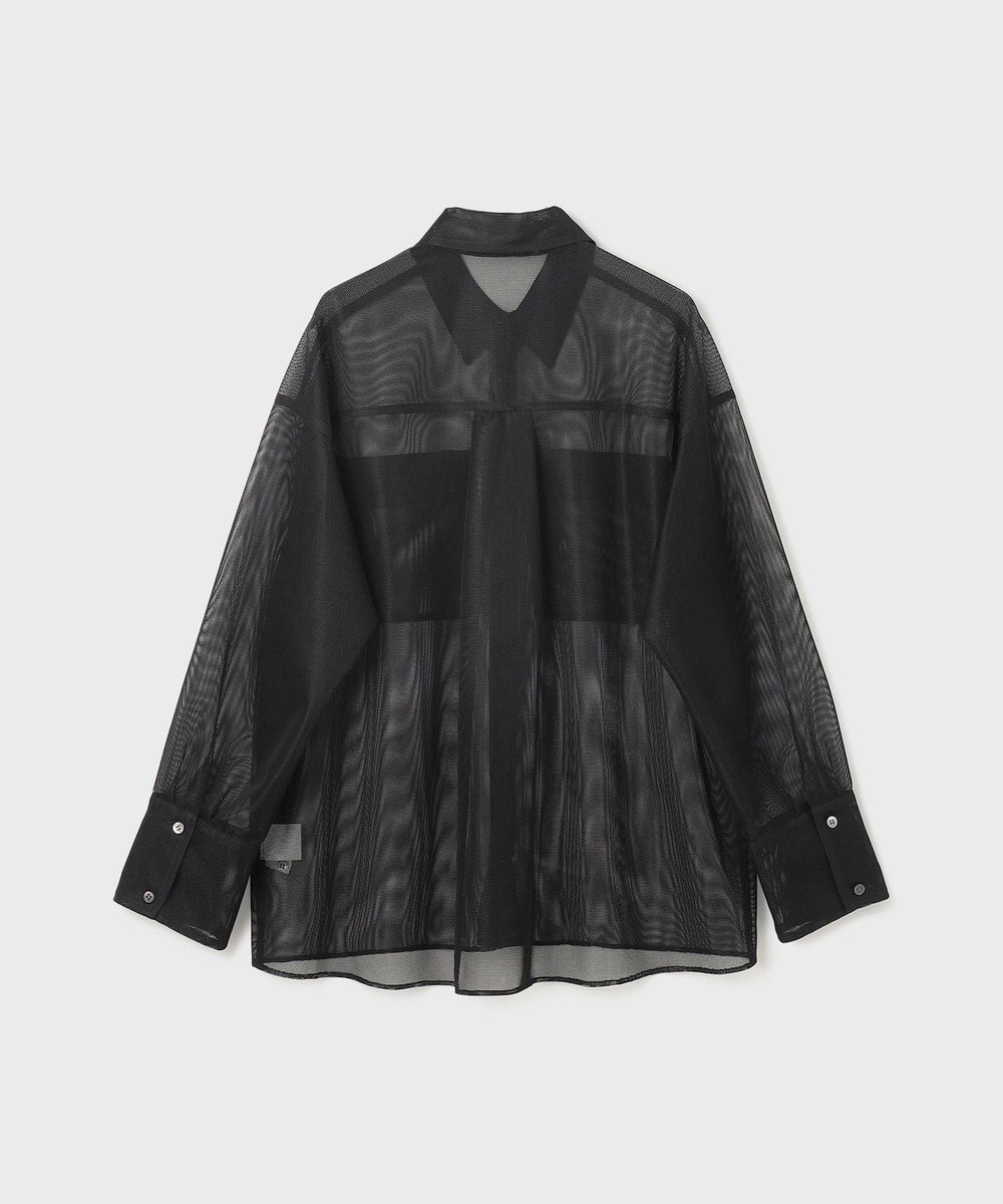 GRACE CONTINENTAL メッシュオーバーシャツ 