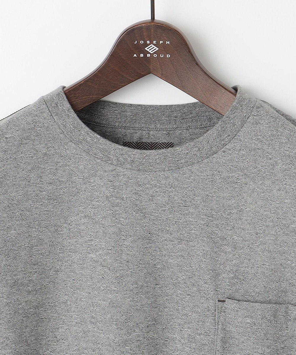 JOSEPH ABBOUD MOUNTAIN 【SPACE／UNISEX】オーガニックコットンスラブプレーティング天竺 Tシャツ 