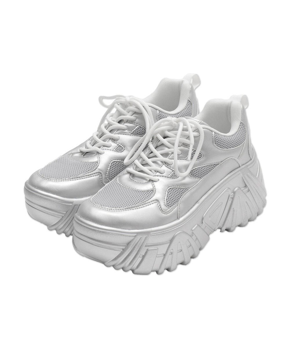 WEGO 【SMLサイズ展開】ボリュームスニーカー 