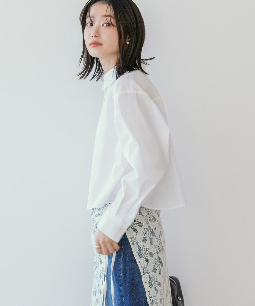 AMERICAN HOLIC クロップドシャツ 