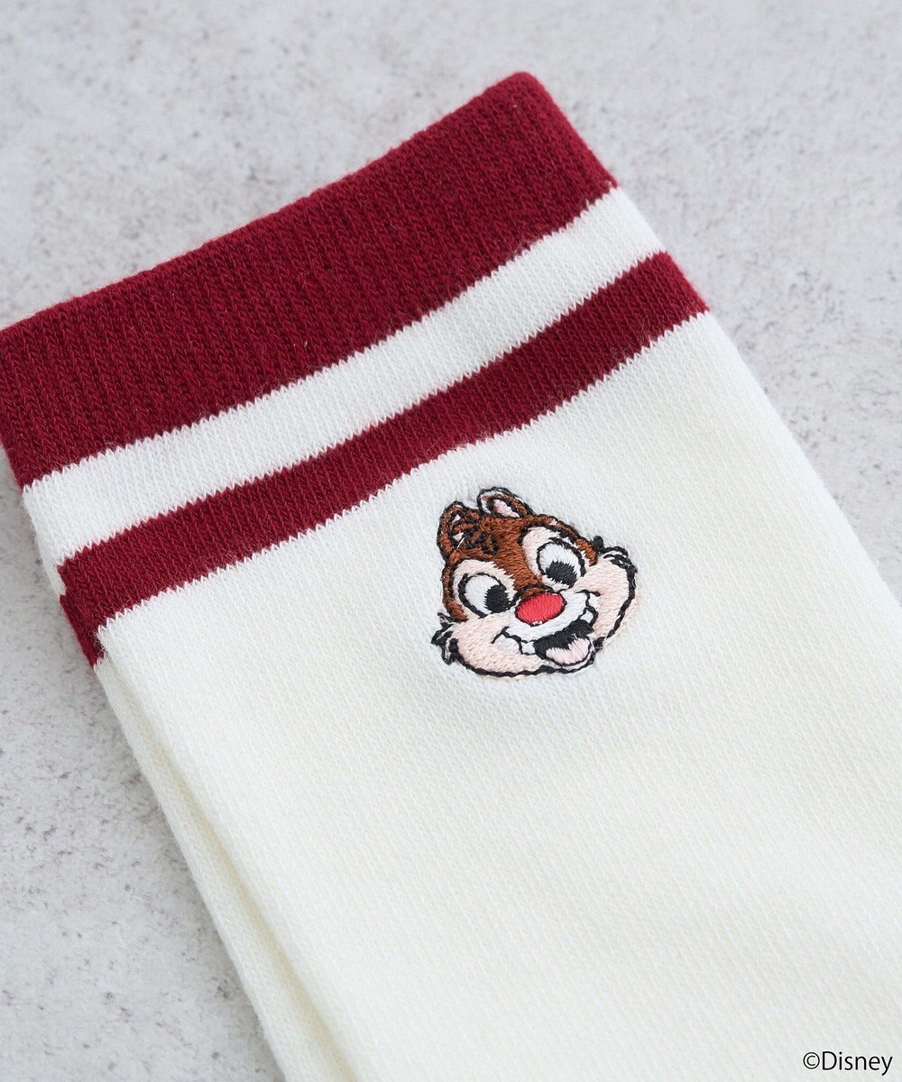 earth music&ecology チップ＆デール／ラインソックス 