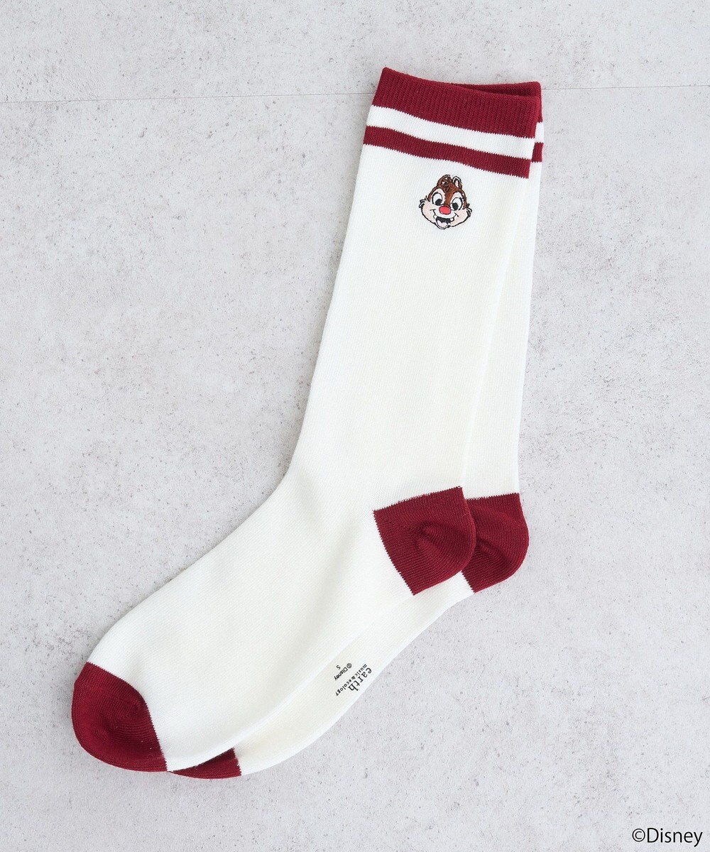 earth music&ecology チップ＆デール／ラインソックス 