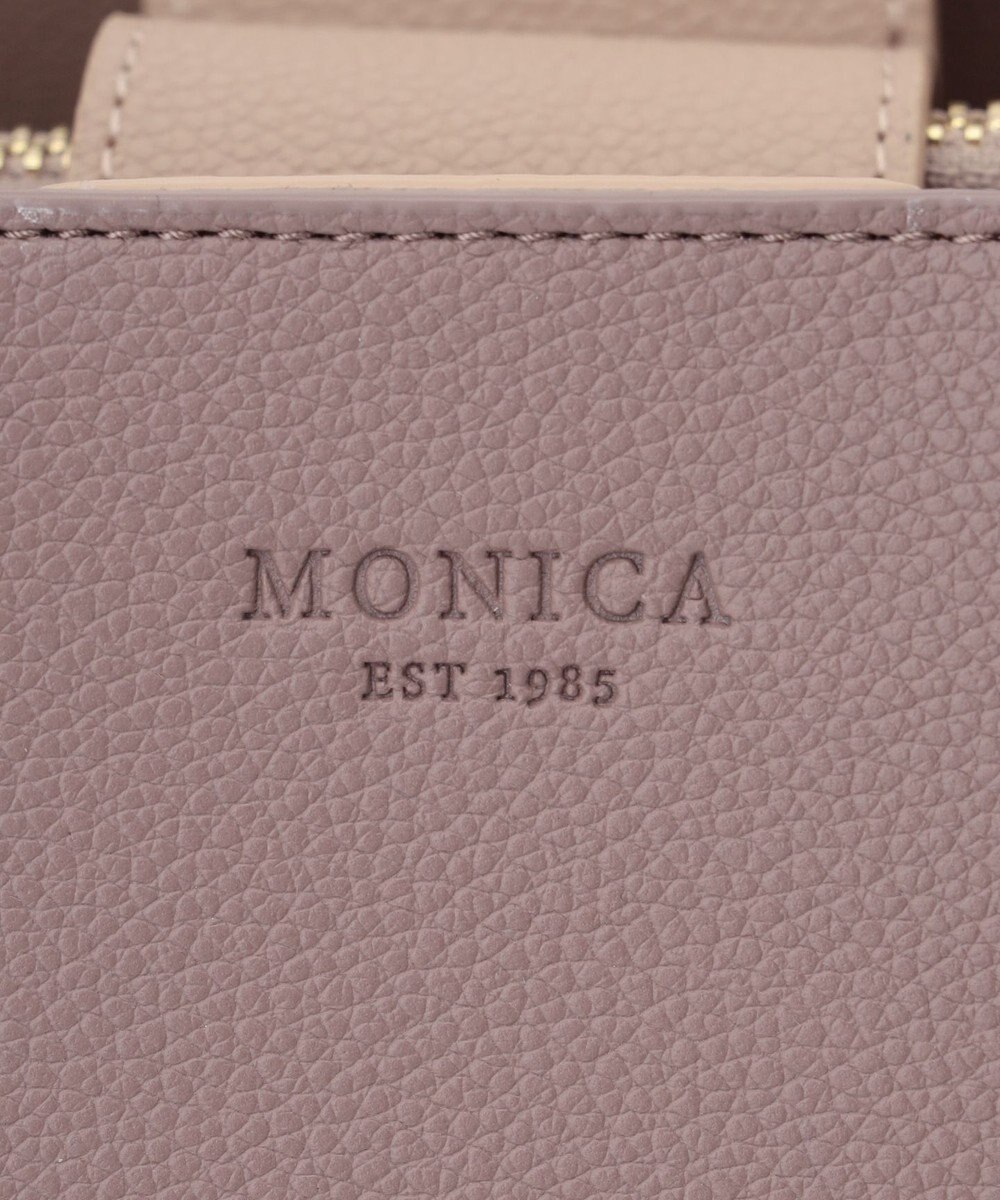 LA BAGAGERIE 【MONICA】バイカラーミディトートバッグ 