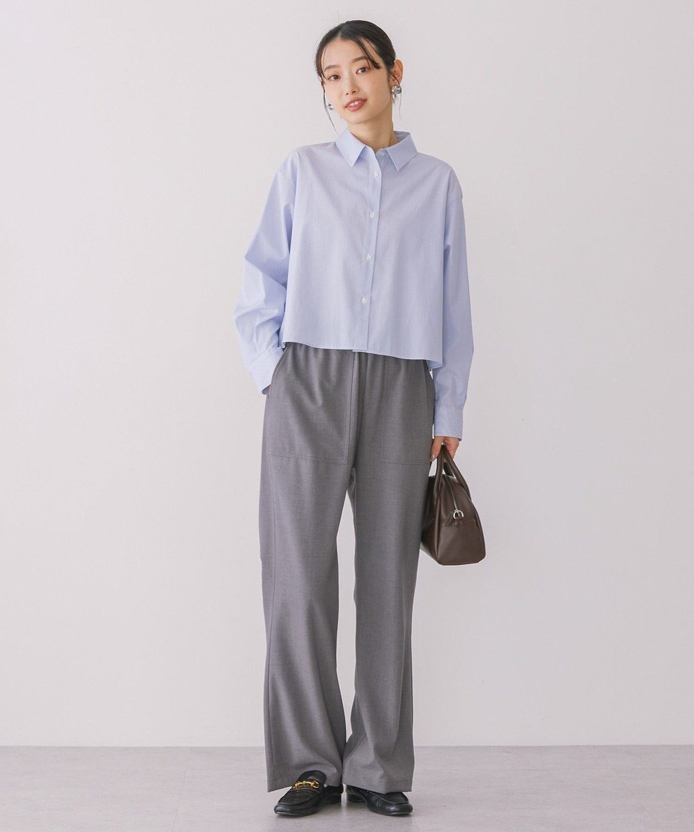 AMERICAN HOLIC クロップドシャツ 