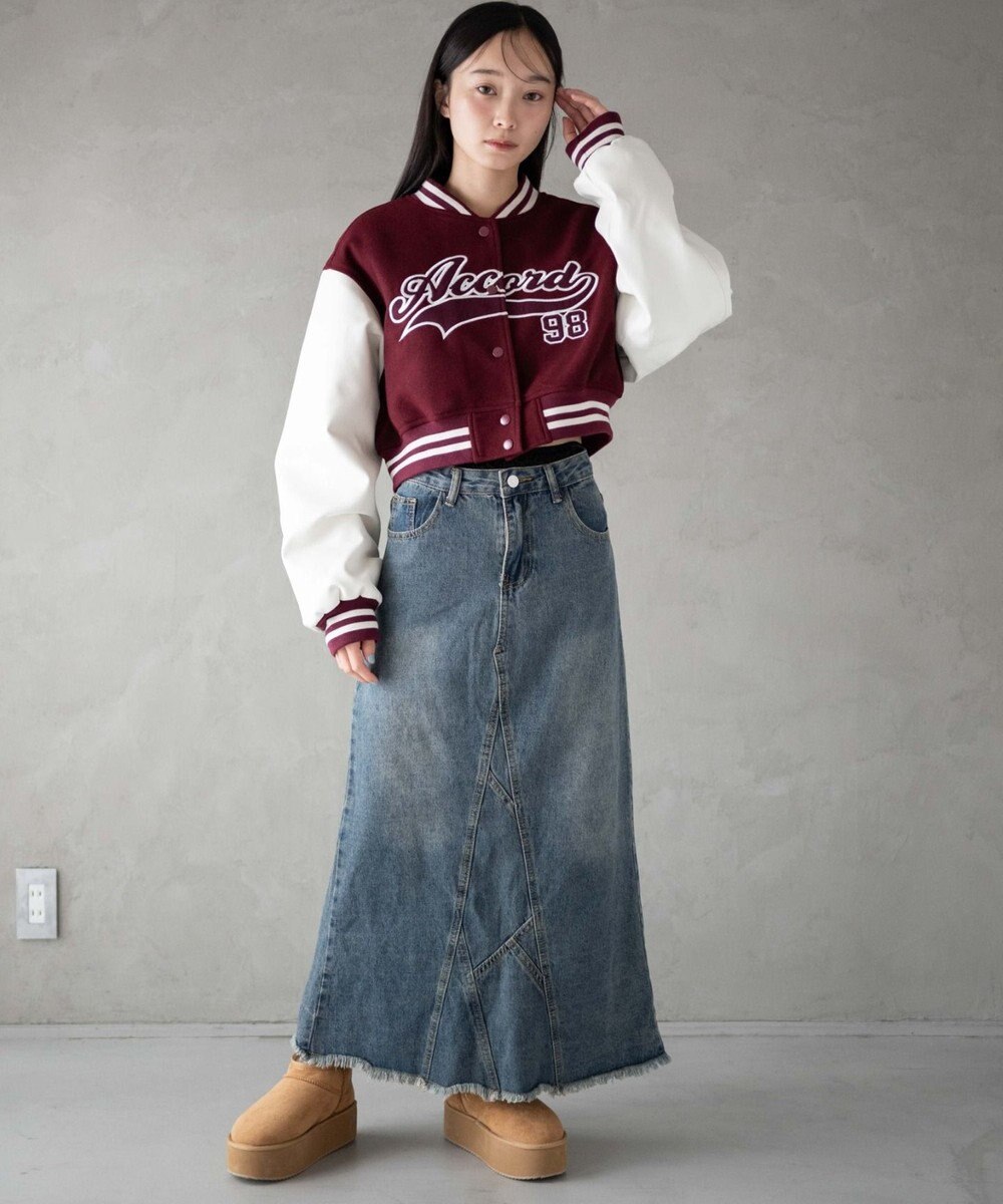 WEGO スタジアムロゴショートスタジャン 