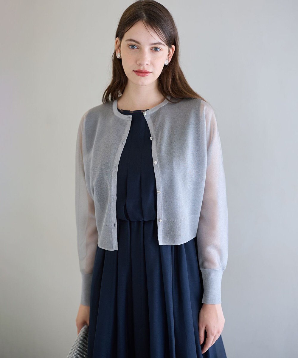 23区 L 【APPLAUDIR】グロッシードルマン カーディガン 