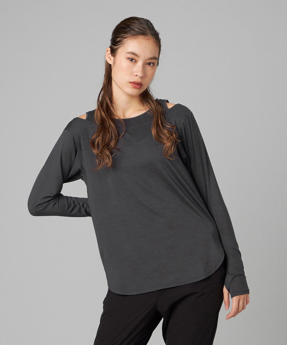 Chacott Chacott BALANCE ドライストレッチリフレクター長袖Tシャツ 