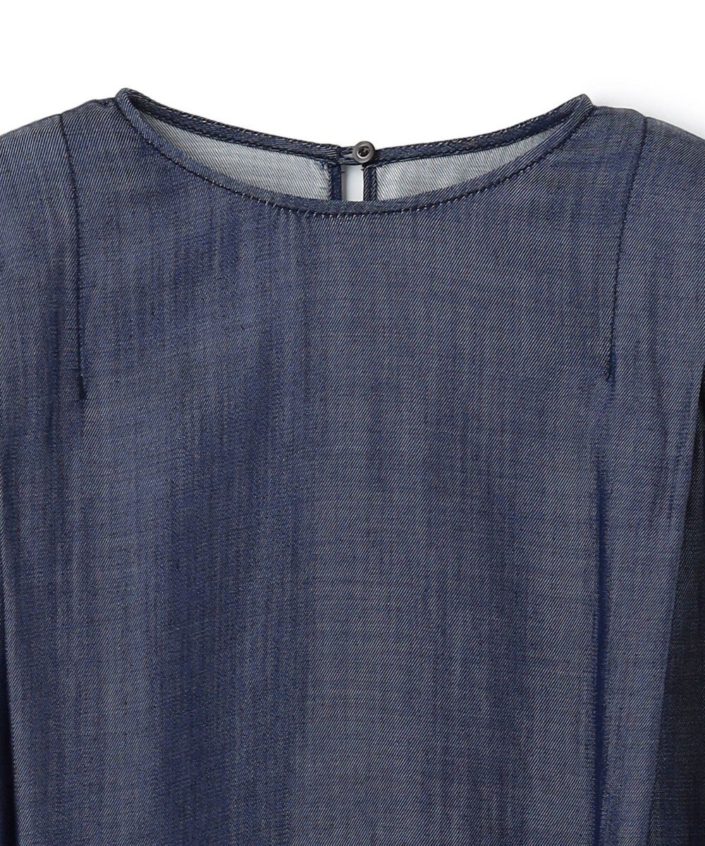 uncrave リヨセルデニム ノースリーブブラウス 