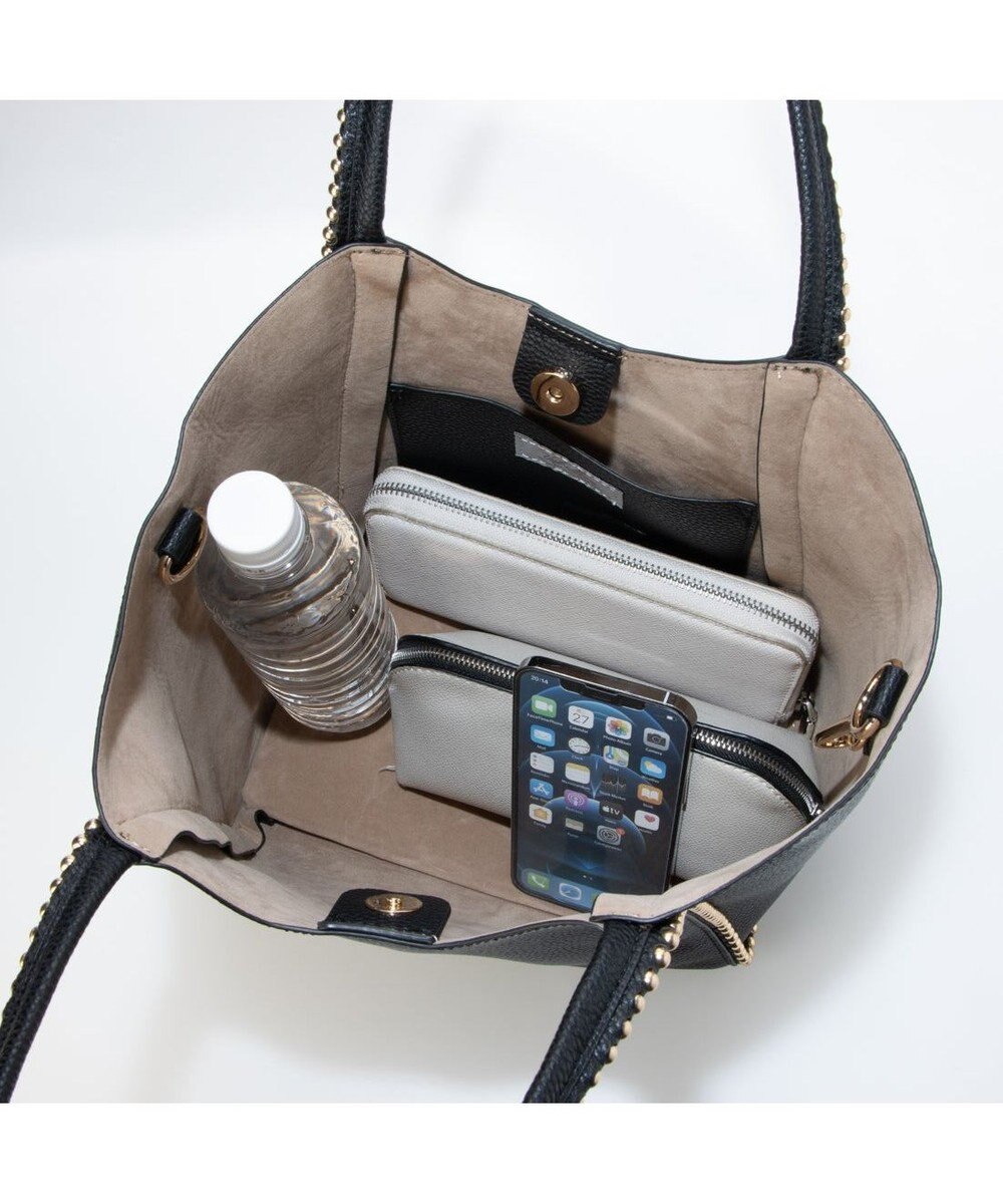 UNBILLION cachecache ボールチェーン2wayトートバッグ 