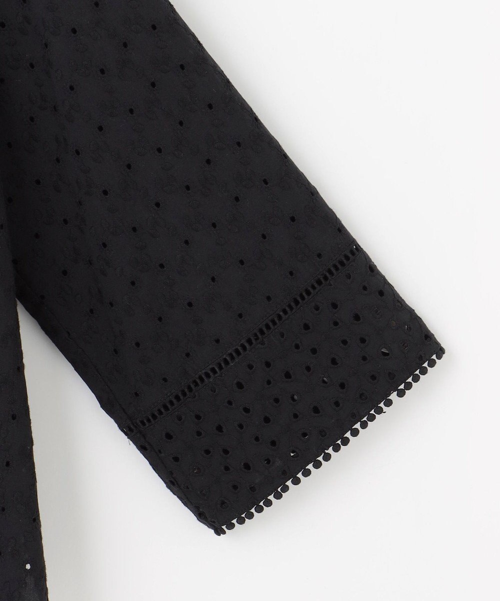 組曲 S エンブロイダリーレース襟付 ブラウス 