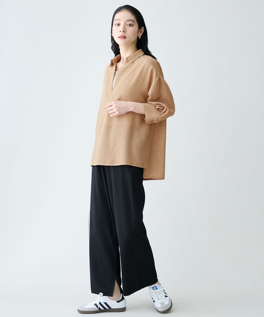 ANY L ヴィンテージメッシュスキッパーブラウス 