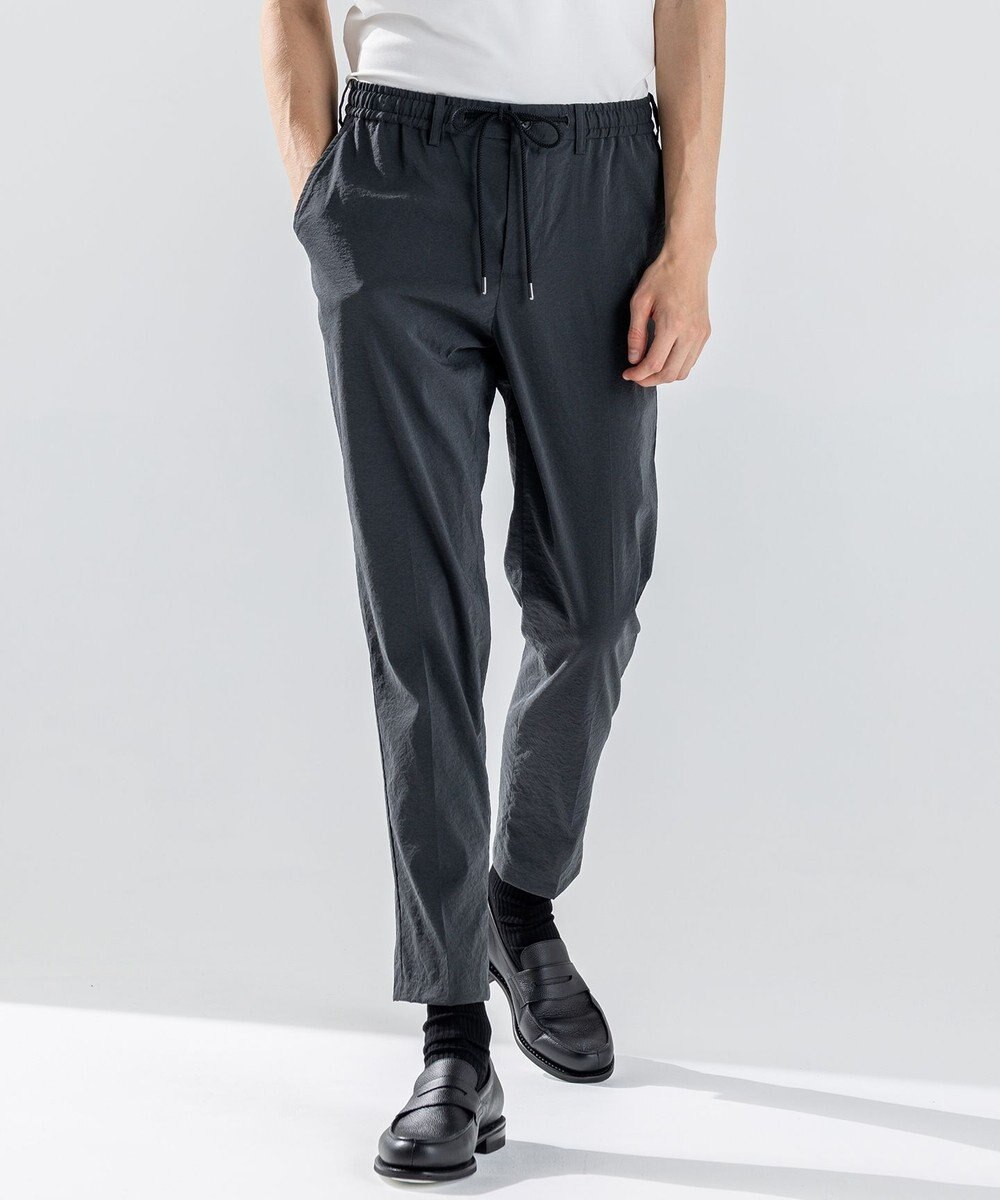 JOSEPH HOMME 新素材【ストレッチ】グレインウェーブストレッチ ドロスト付テーパードパンツ / PEGG CONVERTIBLE 