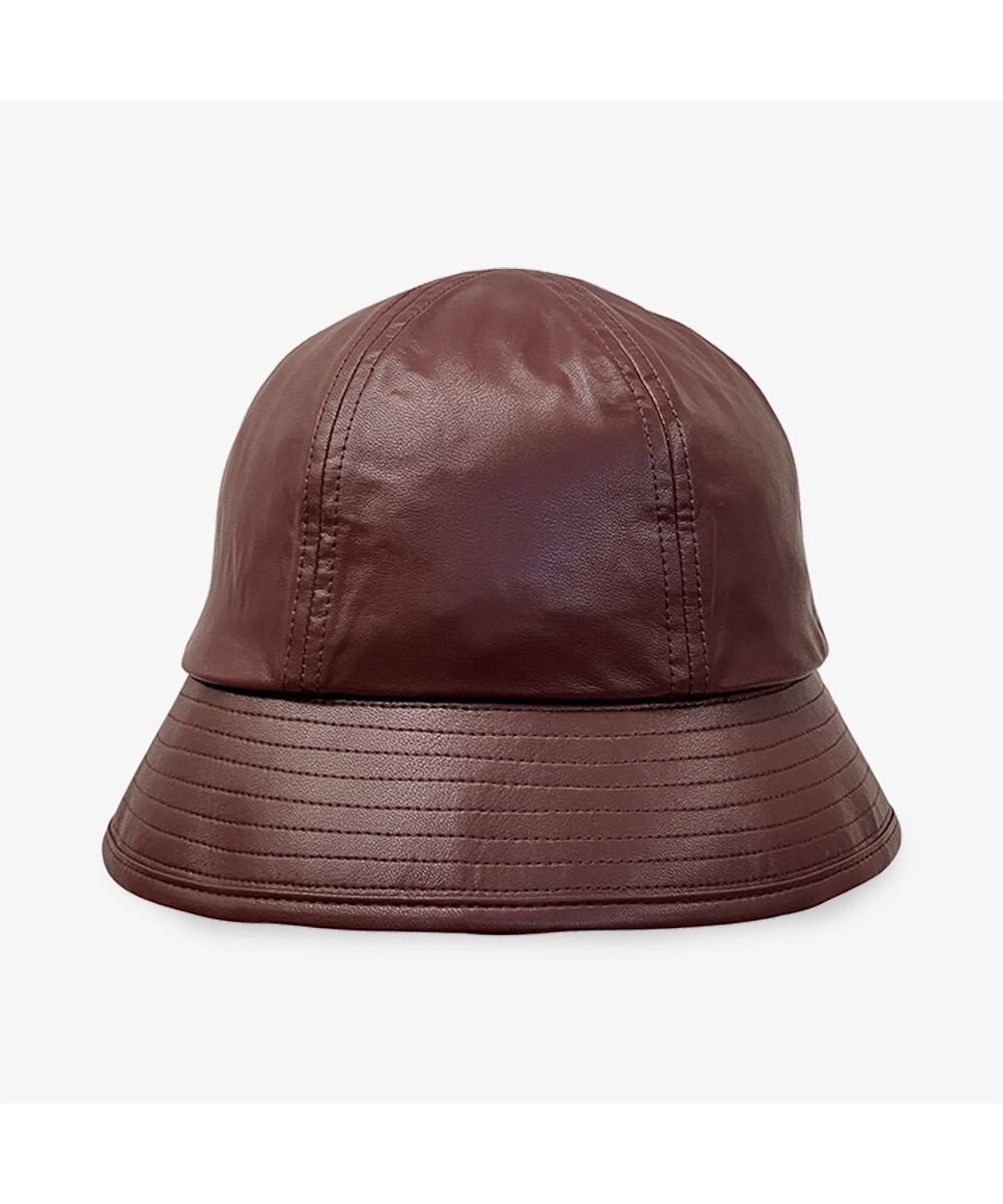 林八百吉商店 un chapeau エコレザーメトロハット 