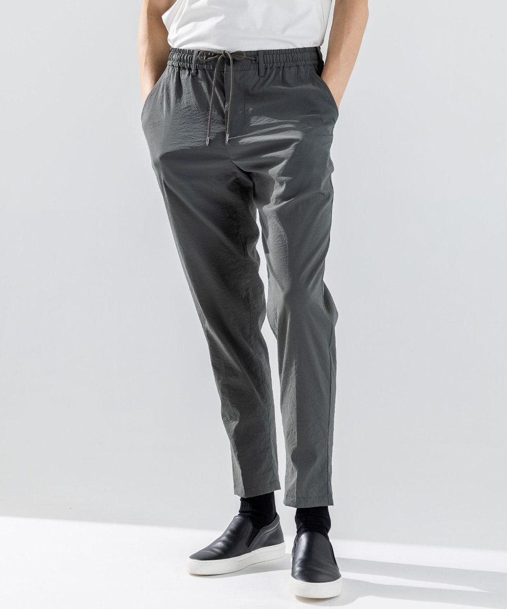 JOSEPH HOMME 新素材【ストレッチ】グレインウェーブストレッチ ドロスト付テーパードパンツ / PEGG CONVERTIBLE 