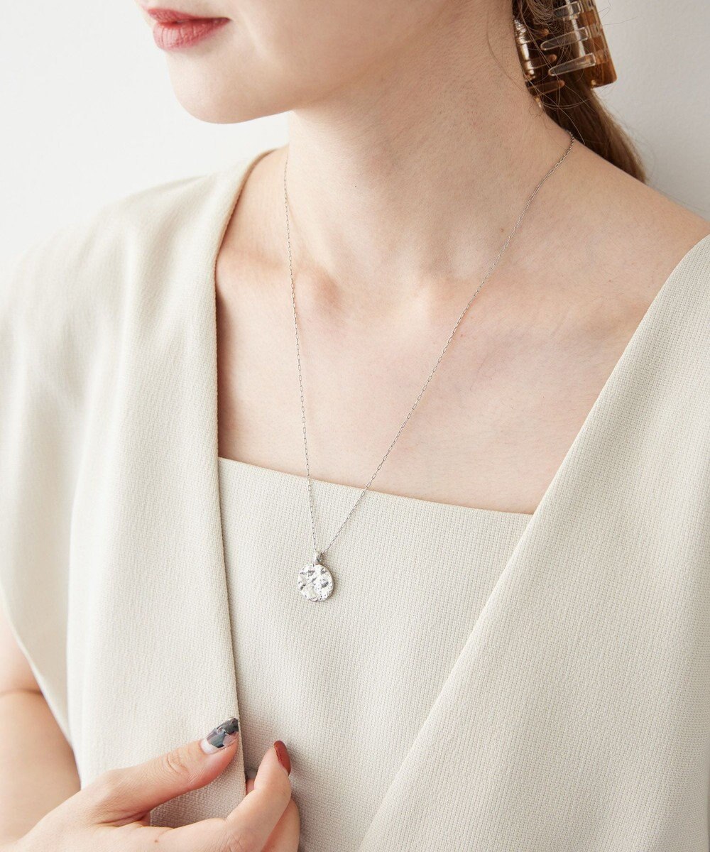 AMERICAN HOLIC テクスチャーコインネックレス 