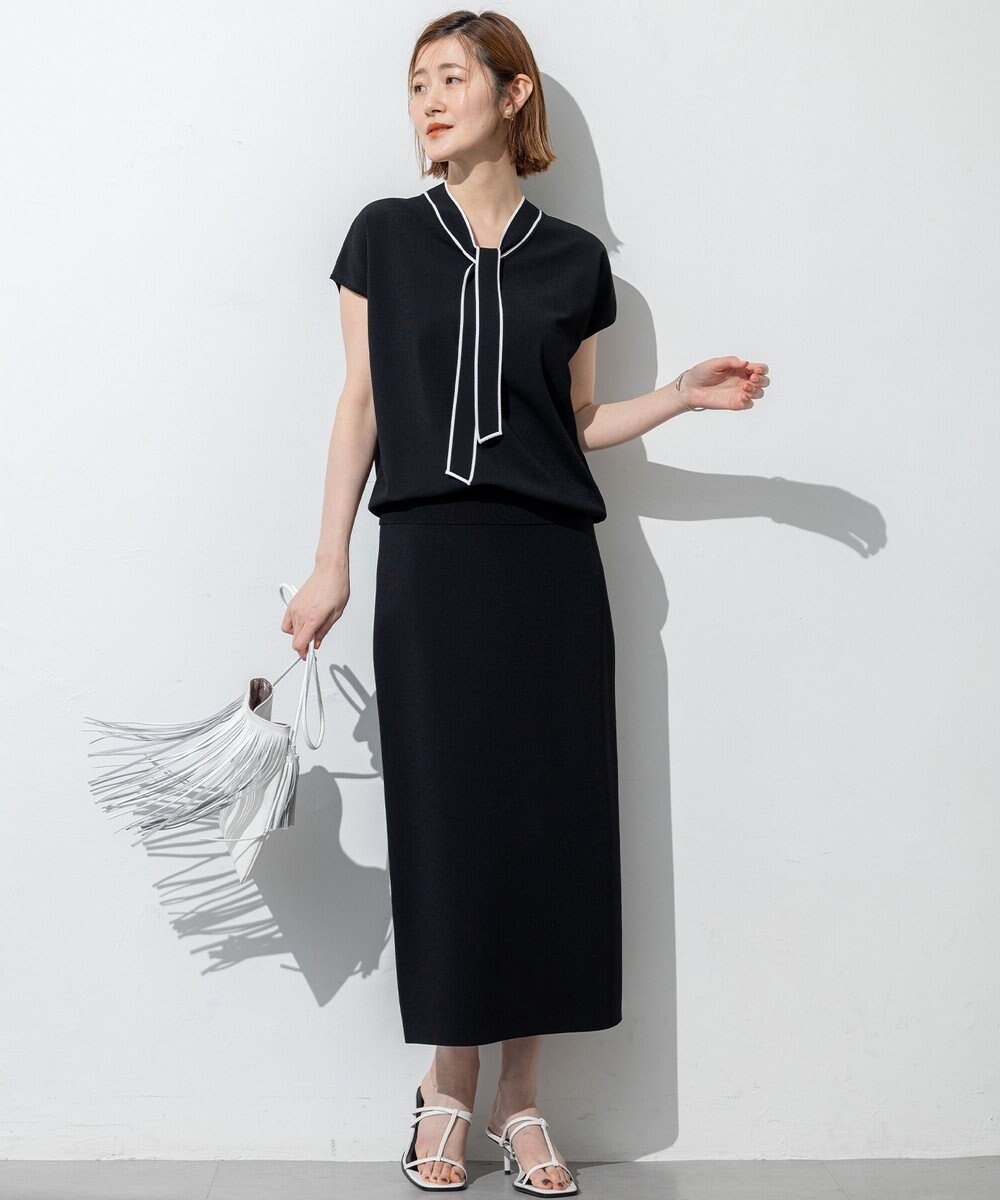 23区 S 【WEB&一部店舗限定/洗える】レーヨンポリエステルストレッチ タイト スカート 