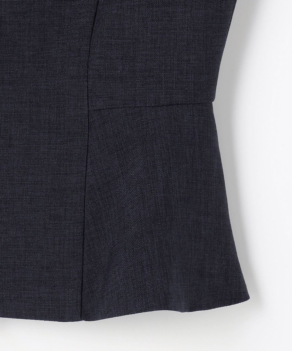 Feroux 【先行予約】パール釦ペプラムジャケット×スカート セットアップ 