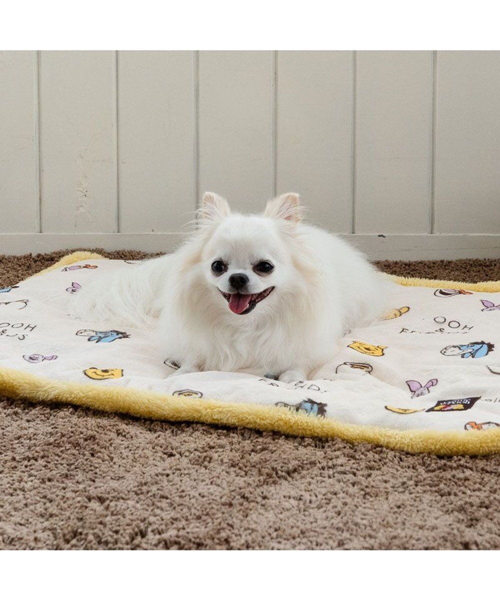 PET PARADISE ディズニー くまのプーさん＆フレンズ 遠赤外線 ボア マット 