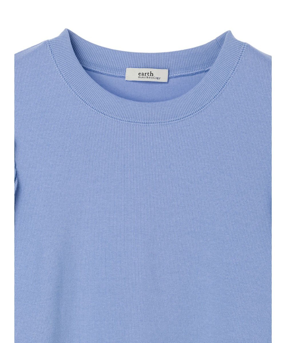 earth music&ecology パフスリーブプルオーバー 