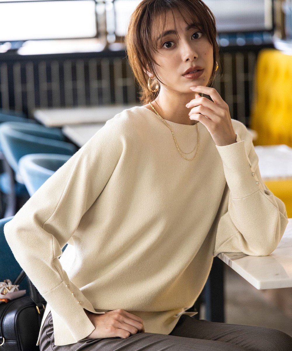 ANY SIS L CICA加工 ビューティドルマン ニット 