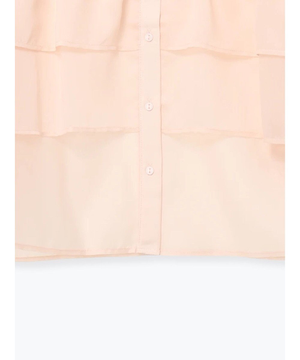 Te chichi シアーフリルティアードブラウス 