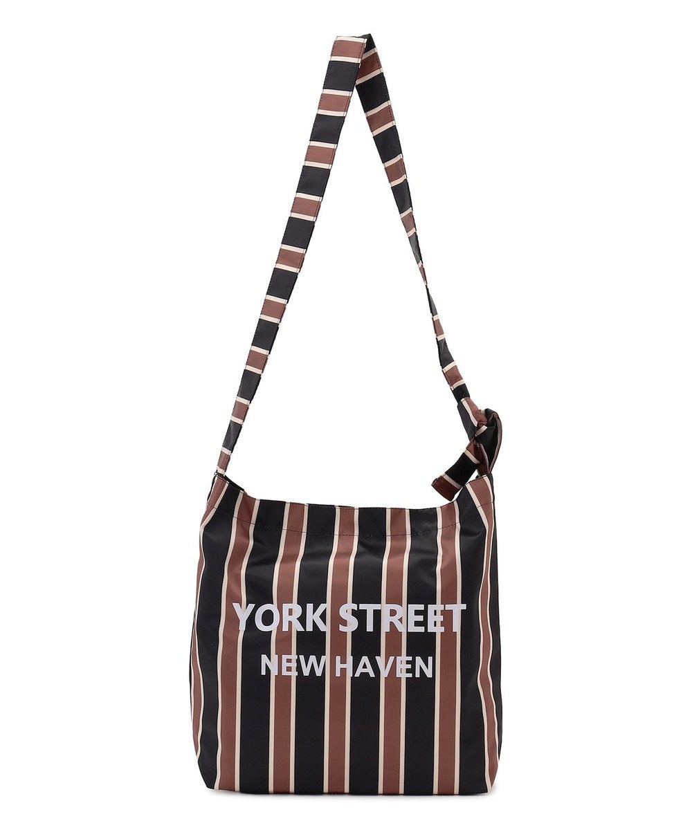 J.PRESS YORK STREET 【UNISEX】ストライプ ショルダーバック 