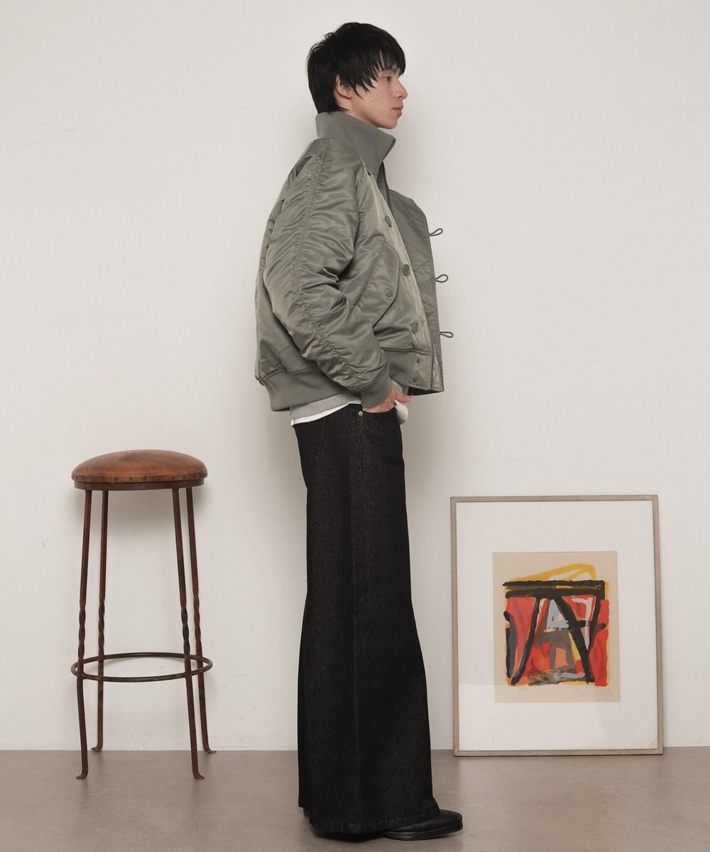 WEGO ナイロンスタンドブルゾン 