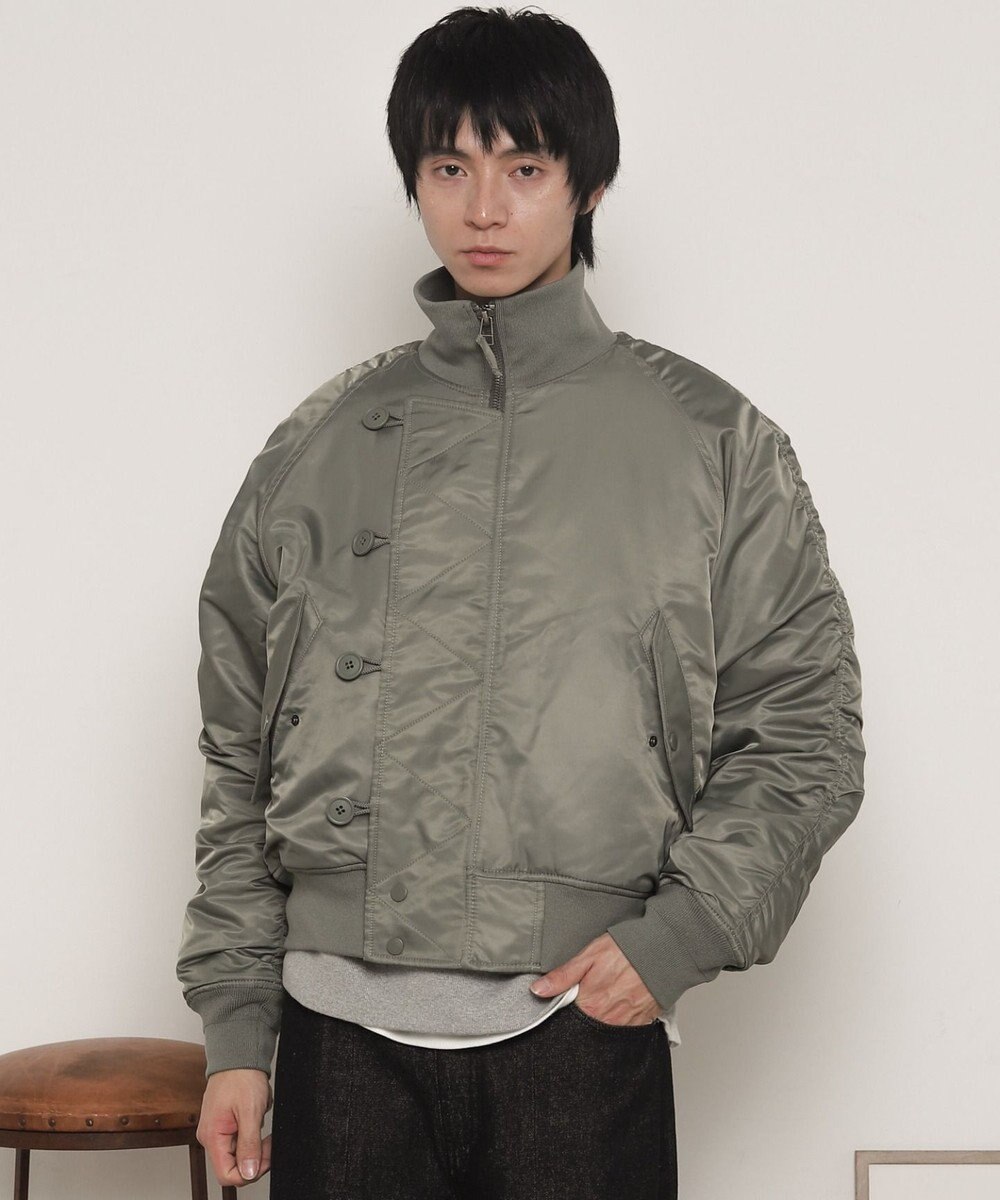 WEGO ナイロンスタンドブルゾン 