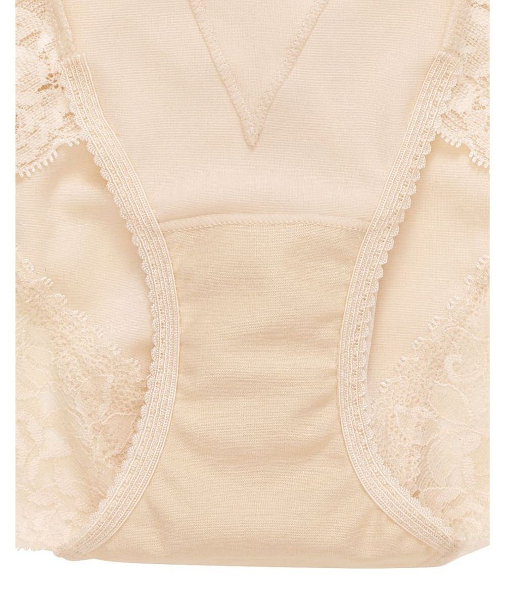 WACOAL 【美ショーツ】 はきこみ丈ふかめ おなか押さえ設計 オーガニックコットン混素材(本体) レディース PPG185 /ワコール 