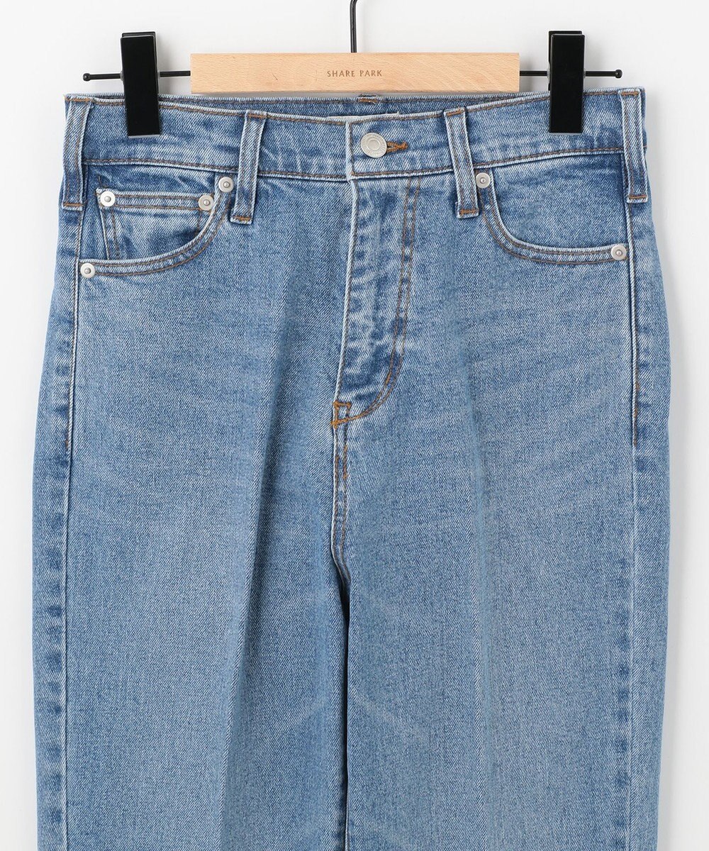 SHARE PARK LADIES センタープレスストレートデニム 