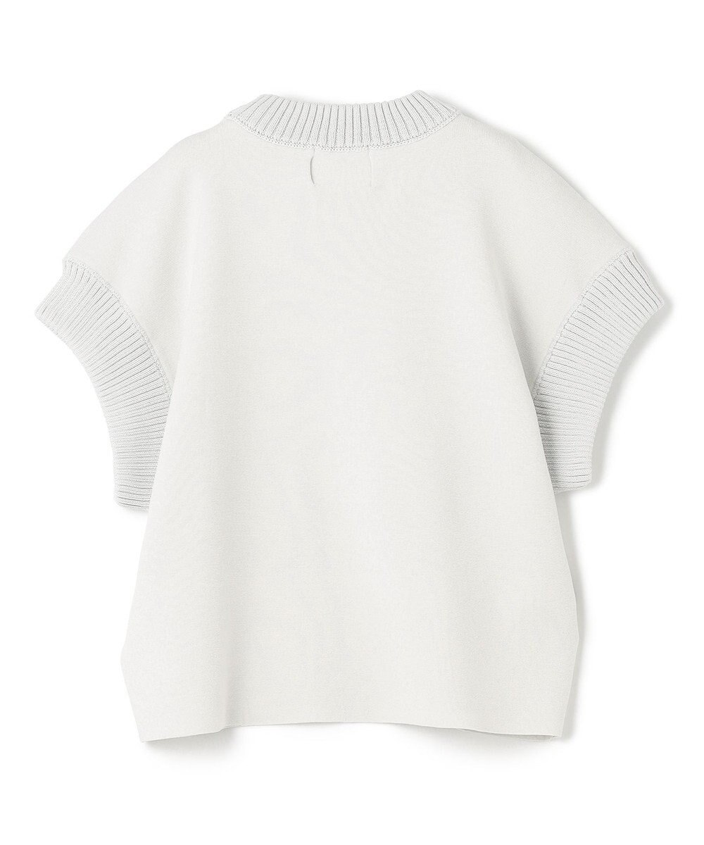 BEIGE， 【洗える・Oggi 11月号掲載】LAURA / ドライタッチ異素材リブニット 