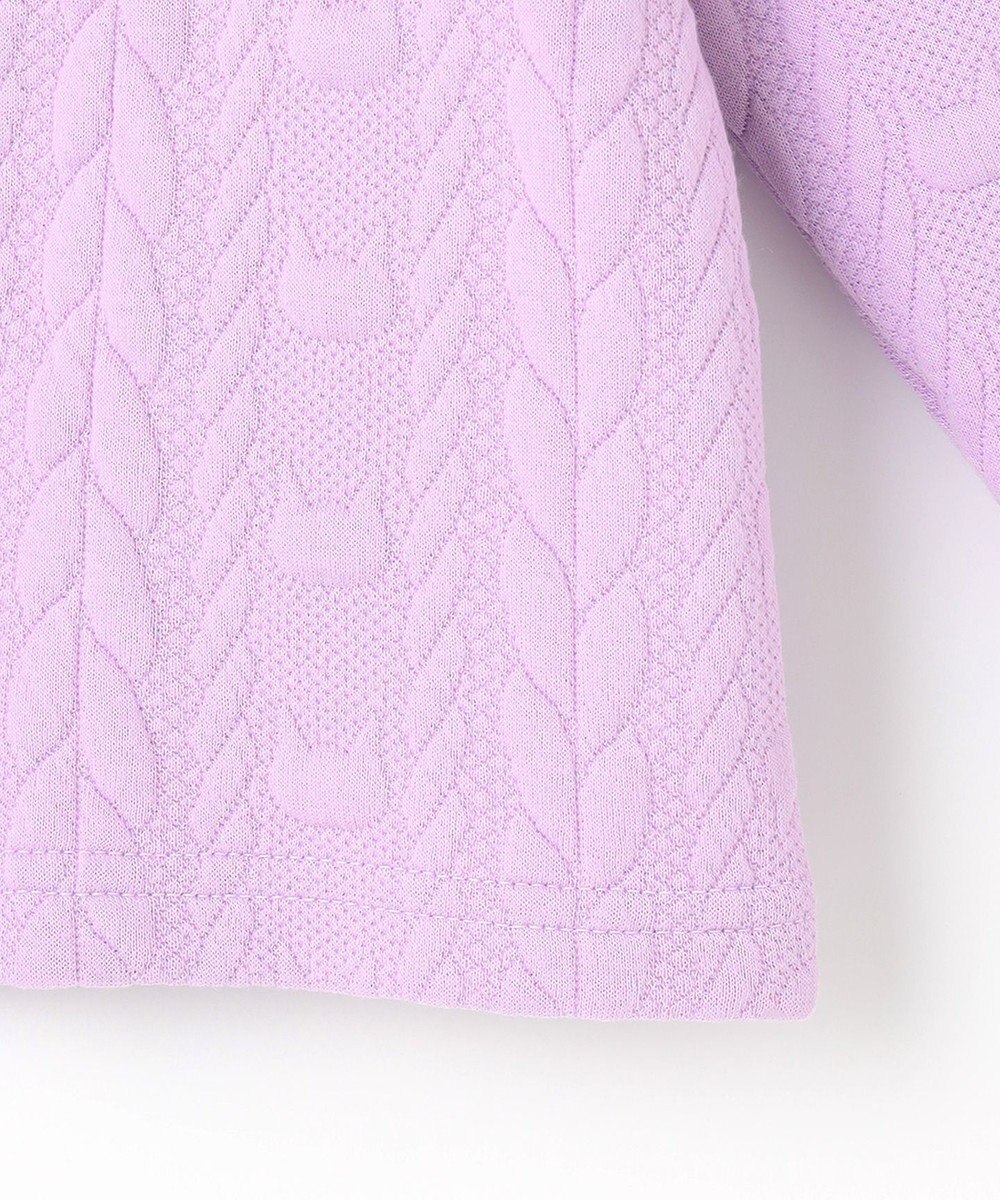 ANY KIDS ふくれジャガードカーディガン 