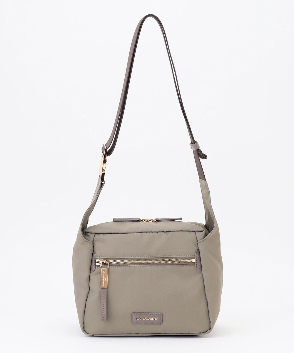 LA BAGAGERIE メタルバックル　ボックスショルダー　SSサイズ 