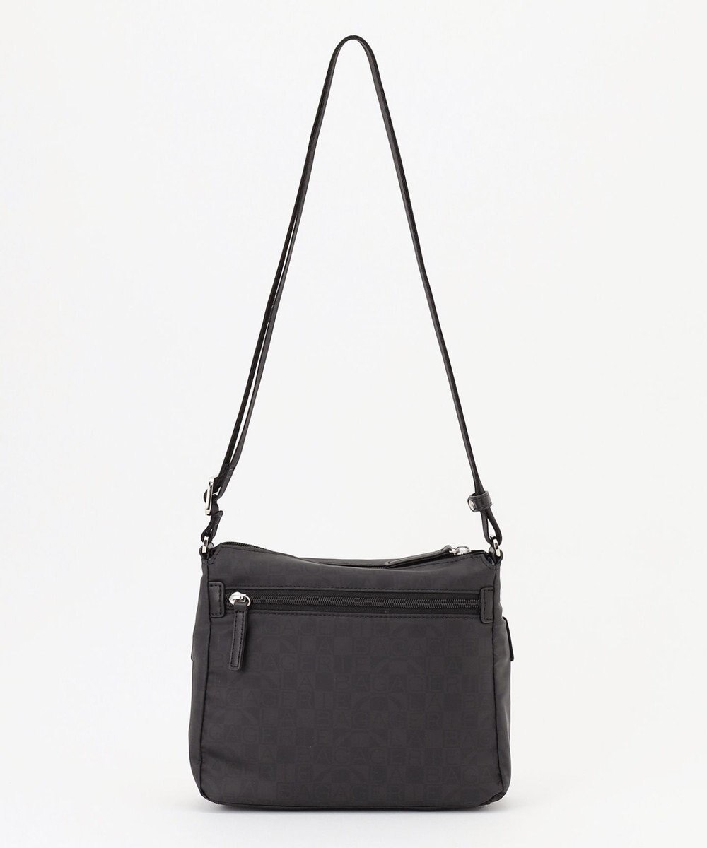 LA BAGAGERIE モノグラム　スクエアナイロンショルダー　SSサイズ 