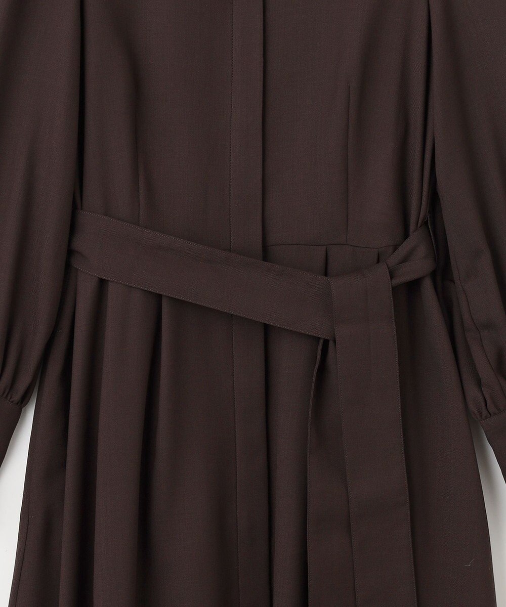 自由区 【洗える】ボリュームスリーブシャツ ドレス 