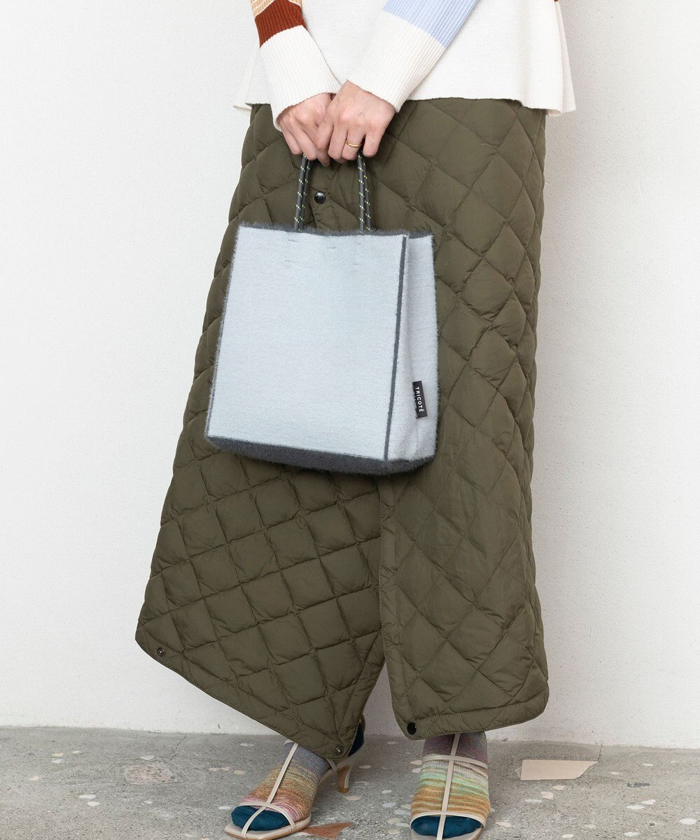 TRICOTE シャギーラメペーパーニットバック 