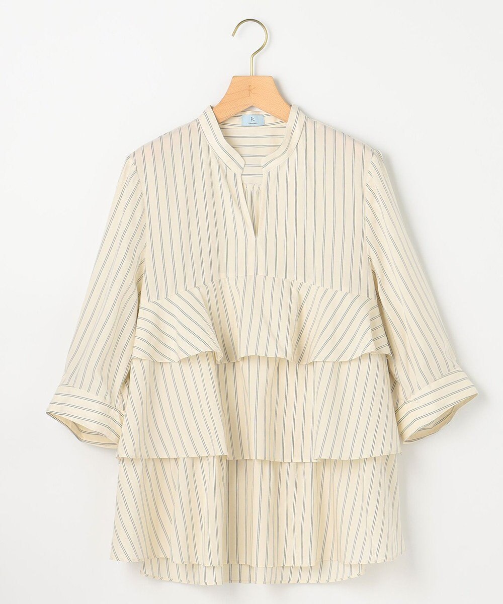 組曲 リヨセルシャーティングティアード ブラウス 