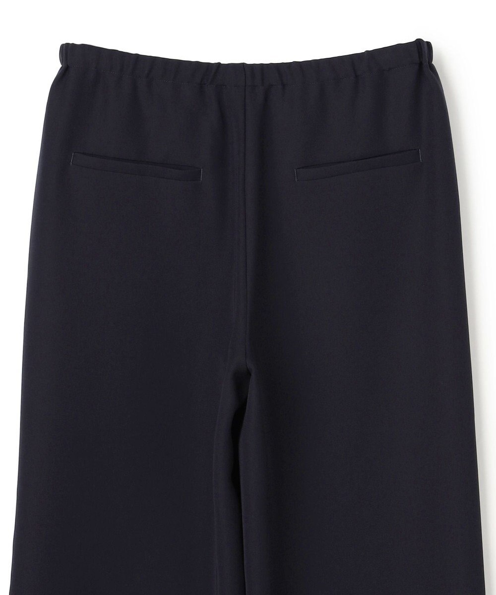 UNFILO 【ウエストゴム/セレモニー】ドライダブルクロス イージー ワイドパンツ 