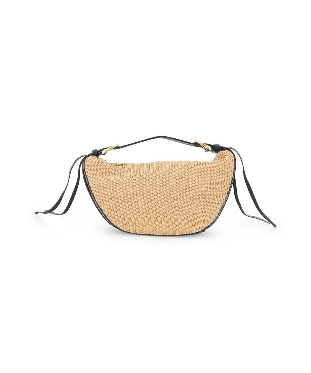 23区 VIOLAd'ORO ラフィアシート レザーコンビ ワンハンドルバッグ 