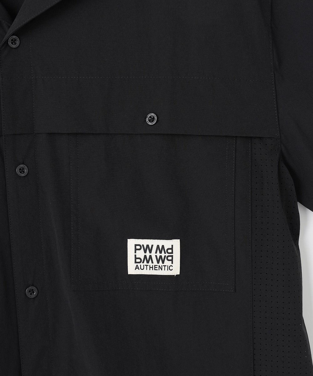 PW CIRCULUS 【MEN】ダブルポケットサファリシャツ ゴルフ 