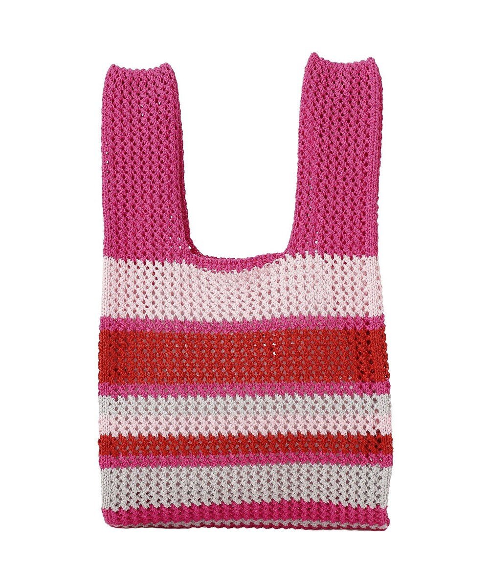 AMERICAN HOLIC マルチボーダーニットバッグ 