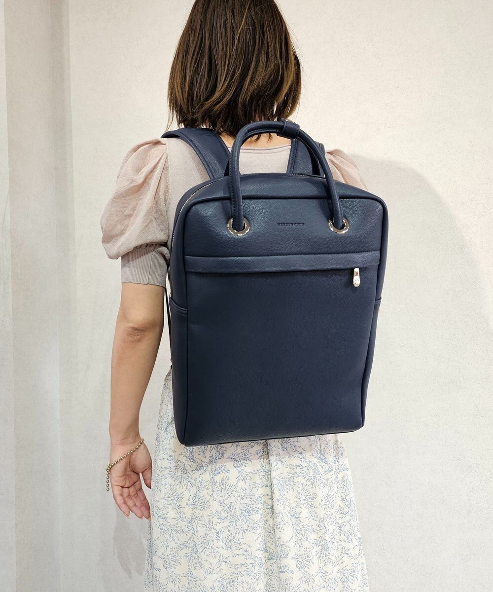 style code 【MERCURYDUO/マーキュリーデュオ】メタルアイレット　2WAY ラージリュック　推し活大容量バッグ 