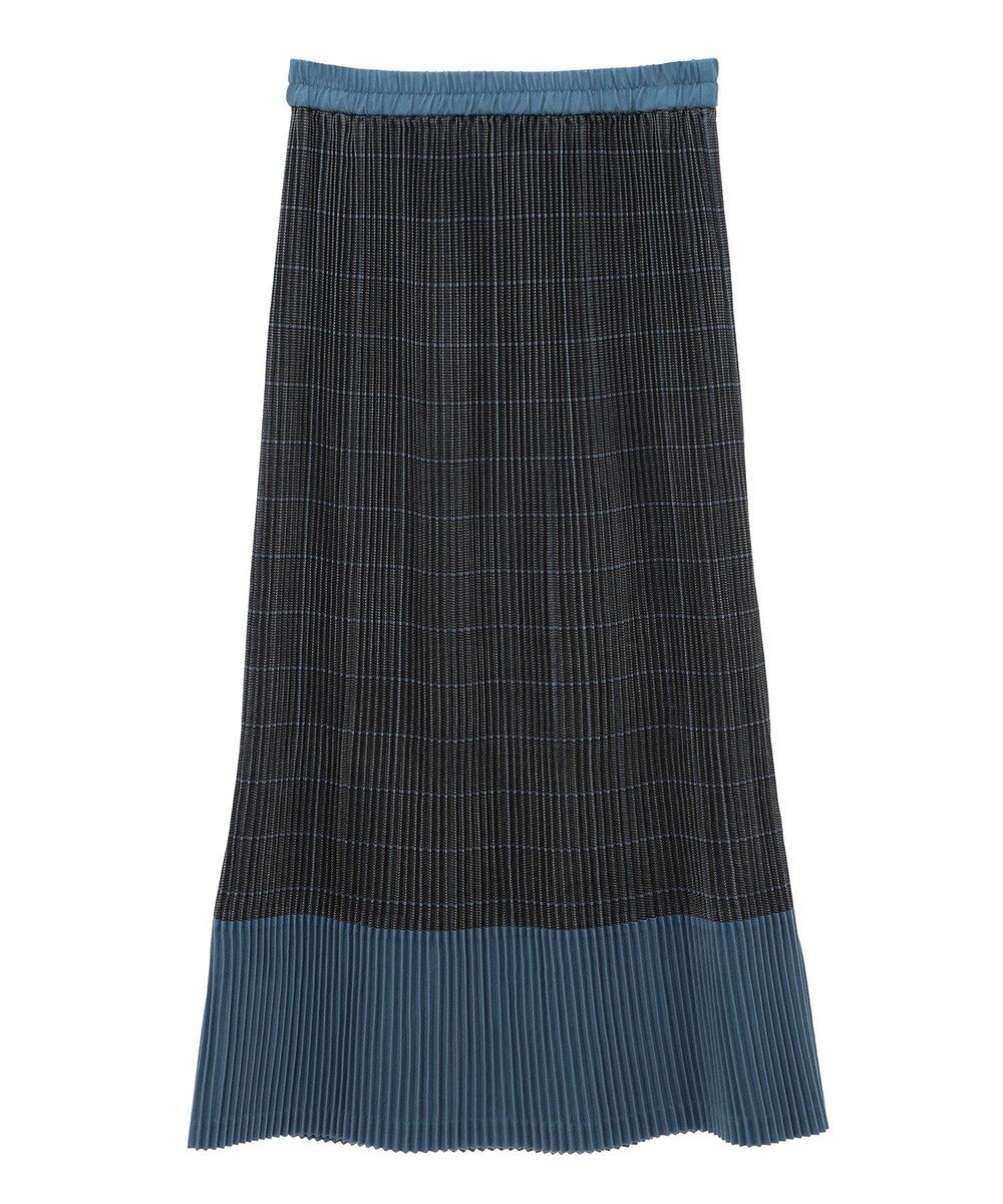 CRAFT STANDARD BOUTIQUE 配色チェックプリーツスカート 