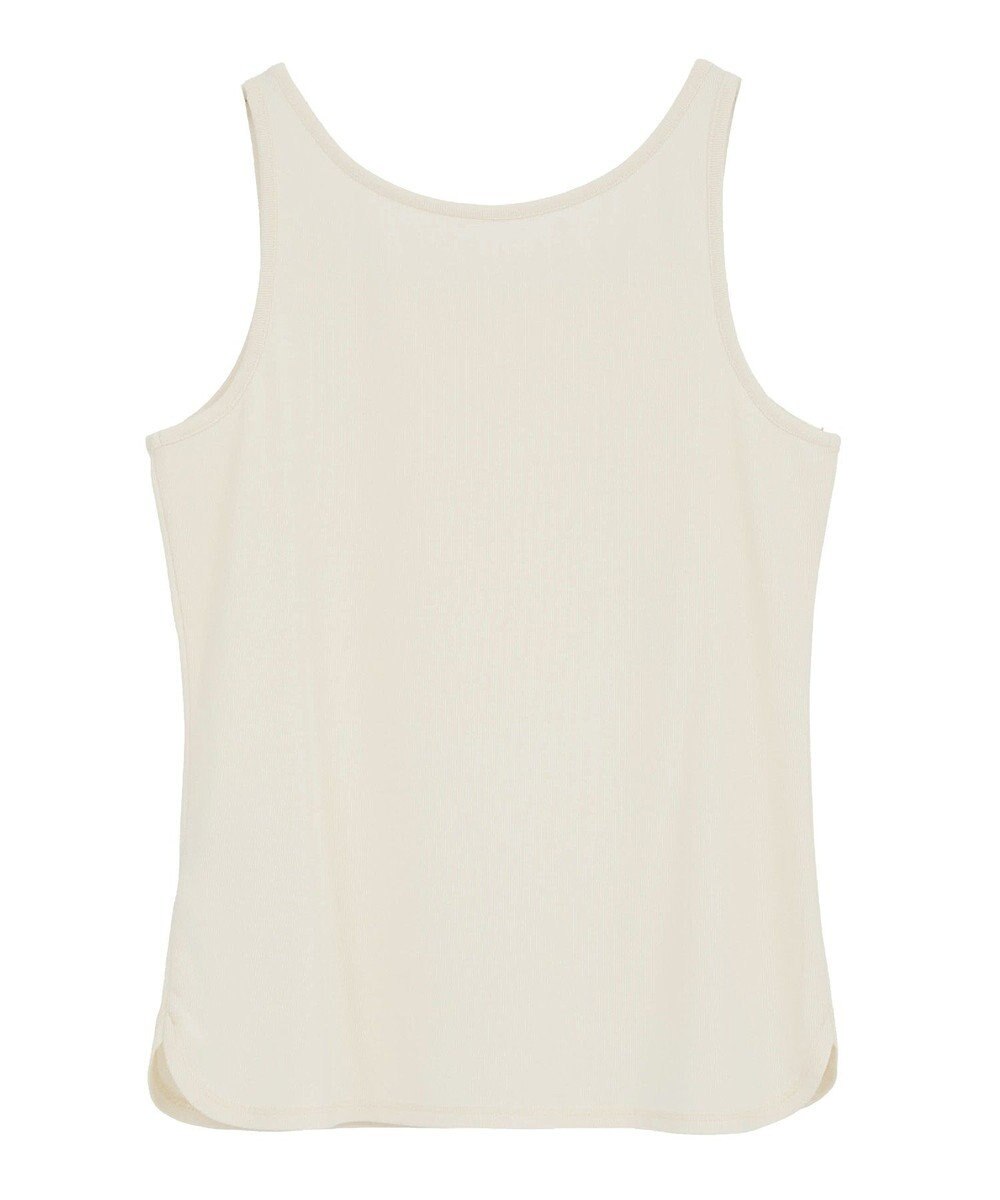 YECCA VECCA 2wayスクエアリブタンクトップ 