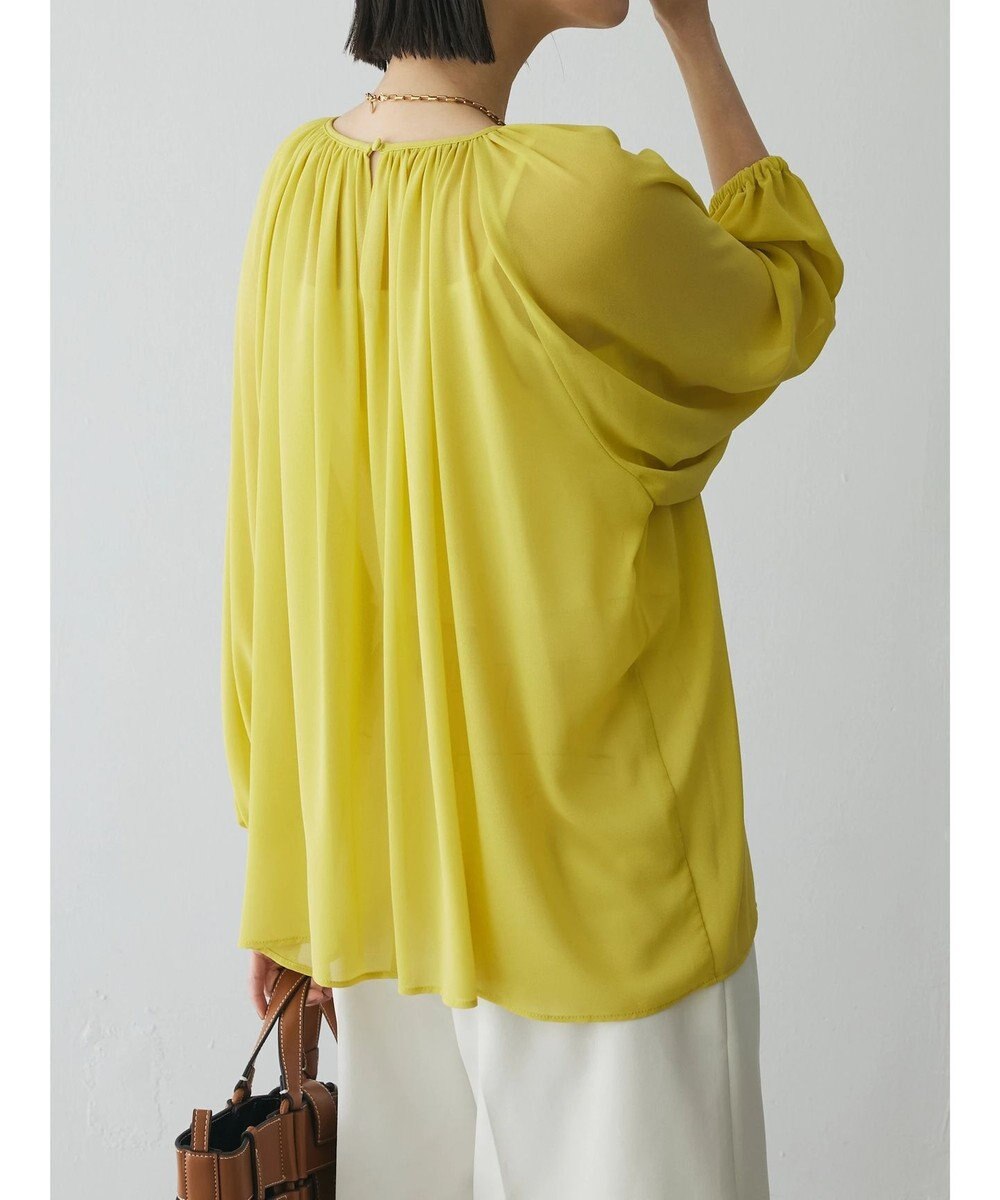 Green Parks AnriettMusee ボリュームシアーブラウス 