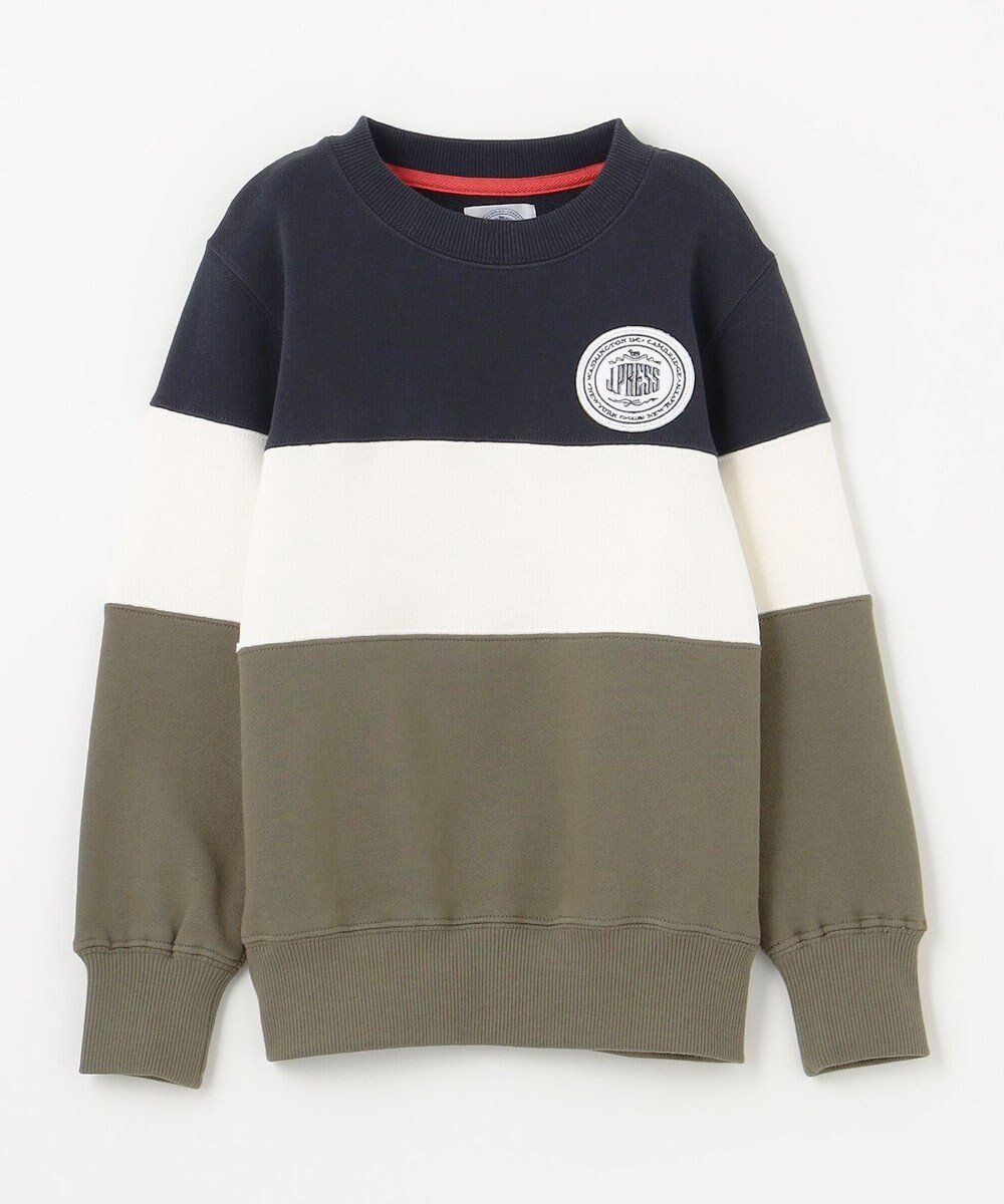 J.PRESS KIDS 【100-130cm】COMBI トリコロール トレーナー 