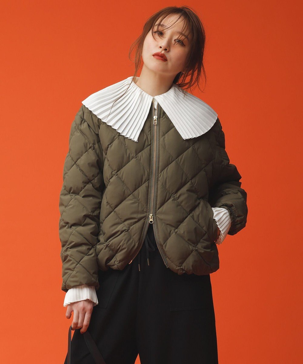 UNFILO 【TAION×UNFILO】キルティングダウン ショート丈ブルゾン 