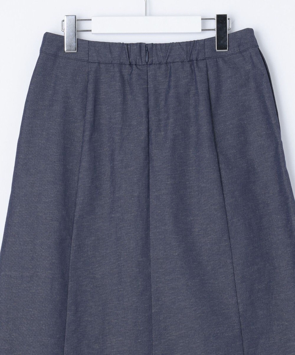 J.PRESS LADIES 【洗える】リネンツイル Aライン スカート 