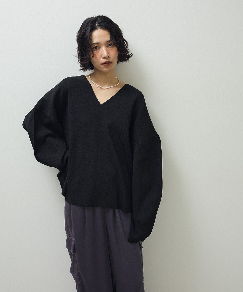 Green Parks ・ＥＬＥＮＣＡＲＥ　ＤＵＥ　２ｗａｙニットプルオーバー 