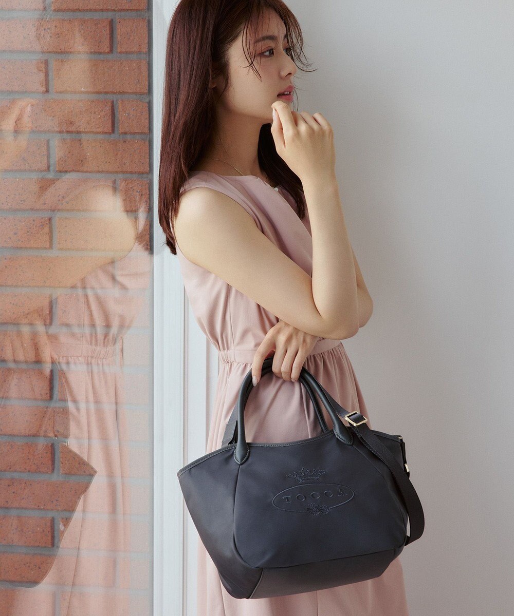 TOCCA TOUCH OF CRESTA NYLON TOTE ナイロントートバッグ【古畑星夏さん着用】 